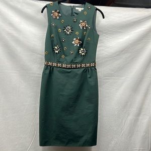 BODEN Embellished Floral Dress WH706